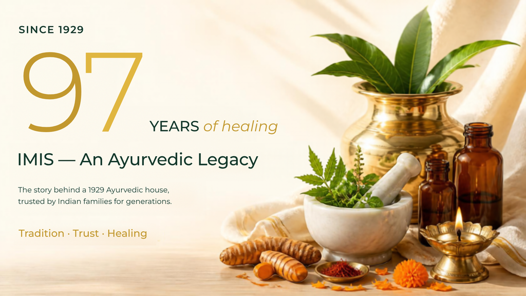 97 years of IMIS Ayurveda since 1929